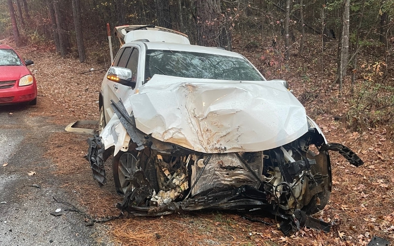 Single-Vehicle Crash on Stonewall Road Friday Morning