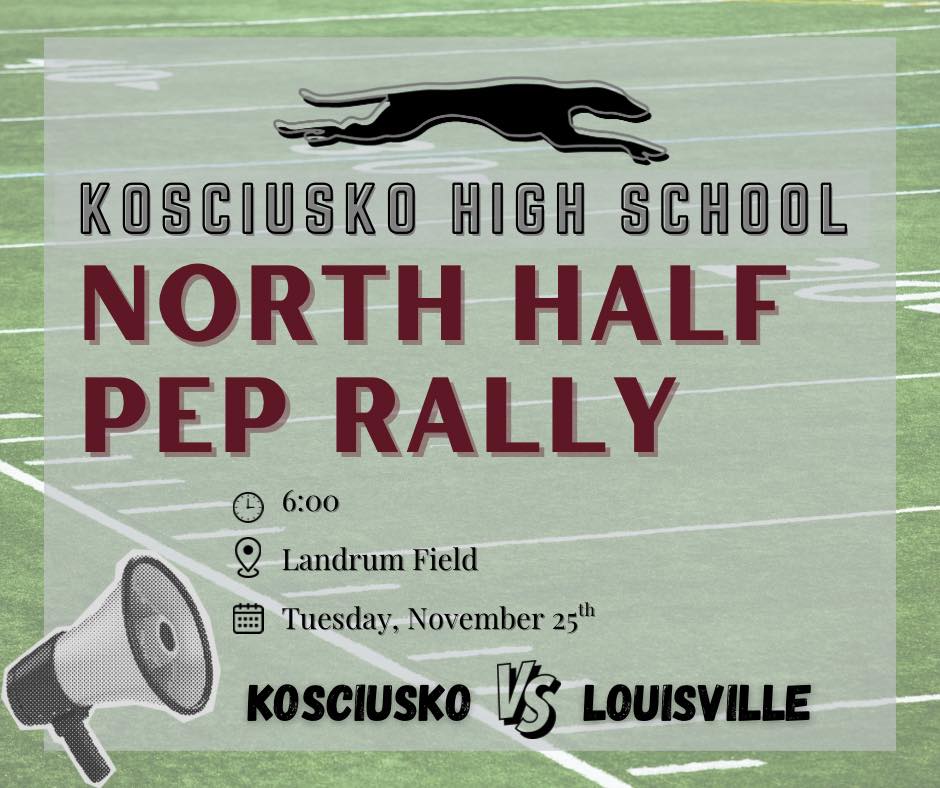 Happening today: Pep Rally at Landrum Field