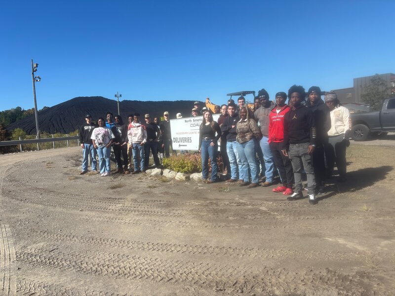 Photo: Career Tech Students Tour Red Hills Coal Mine