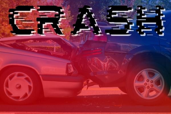Car Knocks Down Two Poles Early Saturday