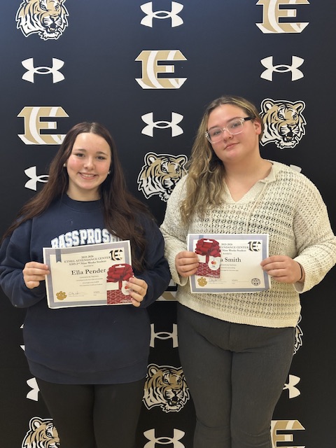 Photo: Ethel High School recognizes students of the 2nd nine weeks