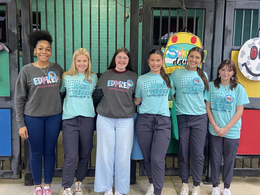 CTC Ed Prep and Health Science students teach handwashing skills at Kosciusko Lower Elementary