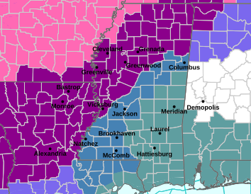 Latest Ice Storm, Cold Weather Info from NWS
