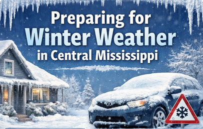 Central Mississippi braces for wintry weekend: essential preparation tips for homes and vehicles