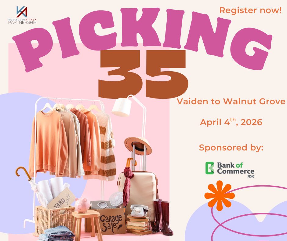 “Picking 35” returning to central Mississippi April 4