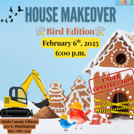 Library to Host “House Makeover: Bird Edition” Craft Event