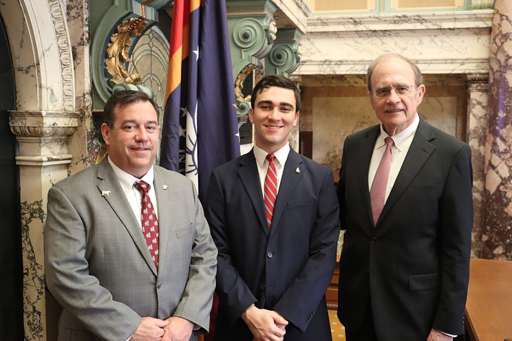 Photo: Kosciusko Student Serves as Page for Mississippi Senate