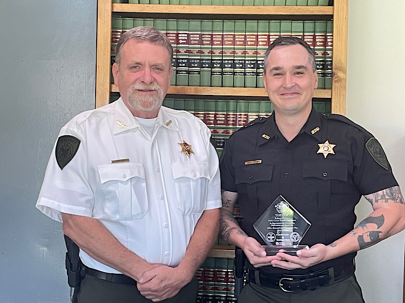 Attala County Deputy Overby Named Top Cop