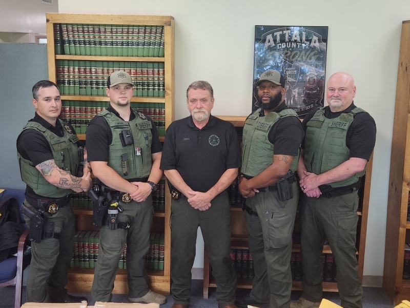 Attala County Sheriff’s Office Receives New Kevlar Vests