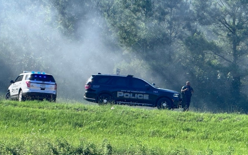KPD at car fire