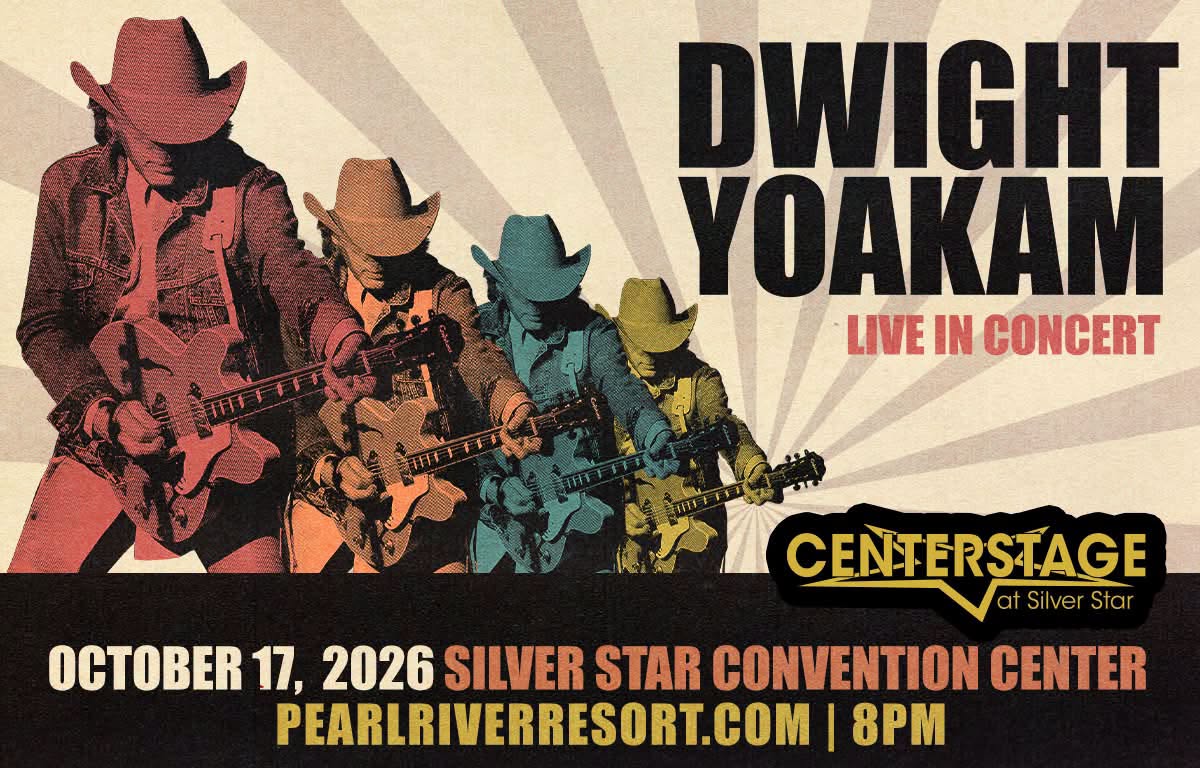 Country Legend Dwight Yoakam Announced for Live Performance at Pearl River Resort