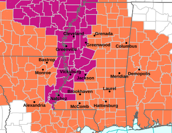 Today’s Forecast:  More Heat, More Storms