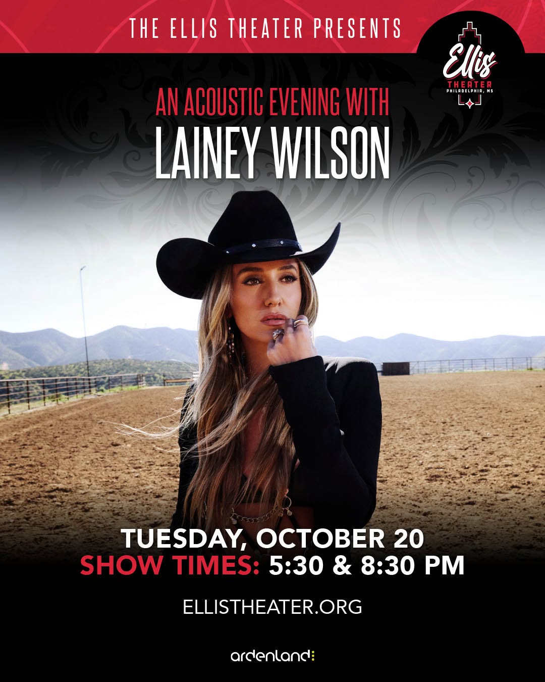 Lainey Wilson Set for October Fundraiser Performances at Ellis Theater