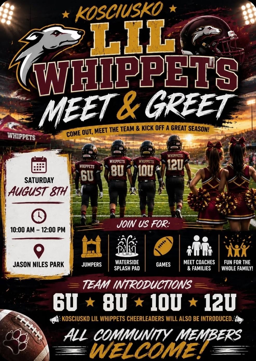 “Meet the Little Whippets” Set for Saturday, Aug. 8