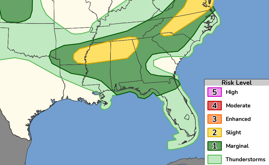 Another Round of Strong Storms Possible Today