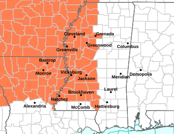 Heat Advisory for Holmes and Carroll Counties Today