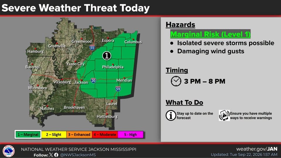 More Storms Possible in This Area Today