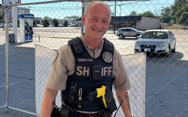 Deputy Chris Strickland arrested
