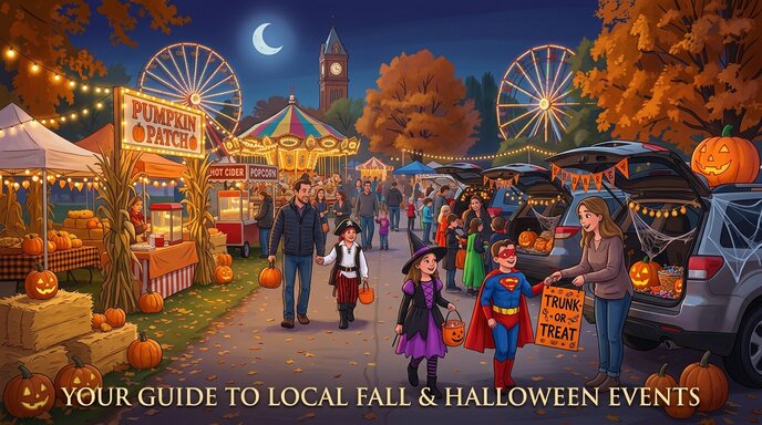 Schedule of Fall/Halloween events in Kosciusko and Attala County