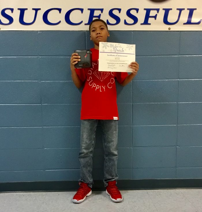 Local student one of 50 winners in nationwide literacy contest