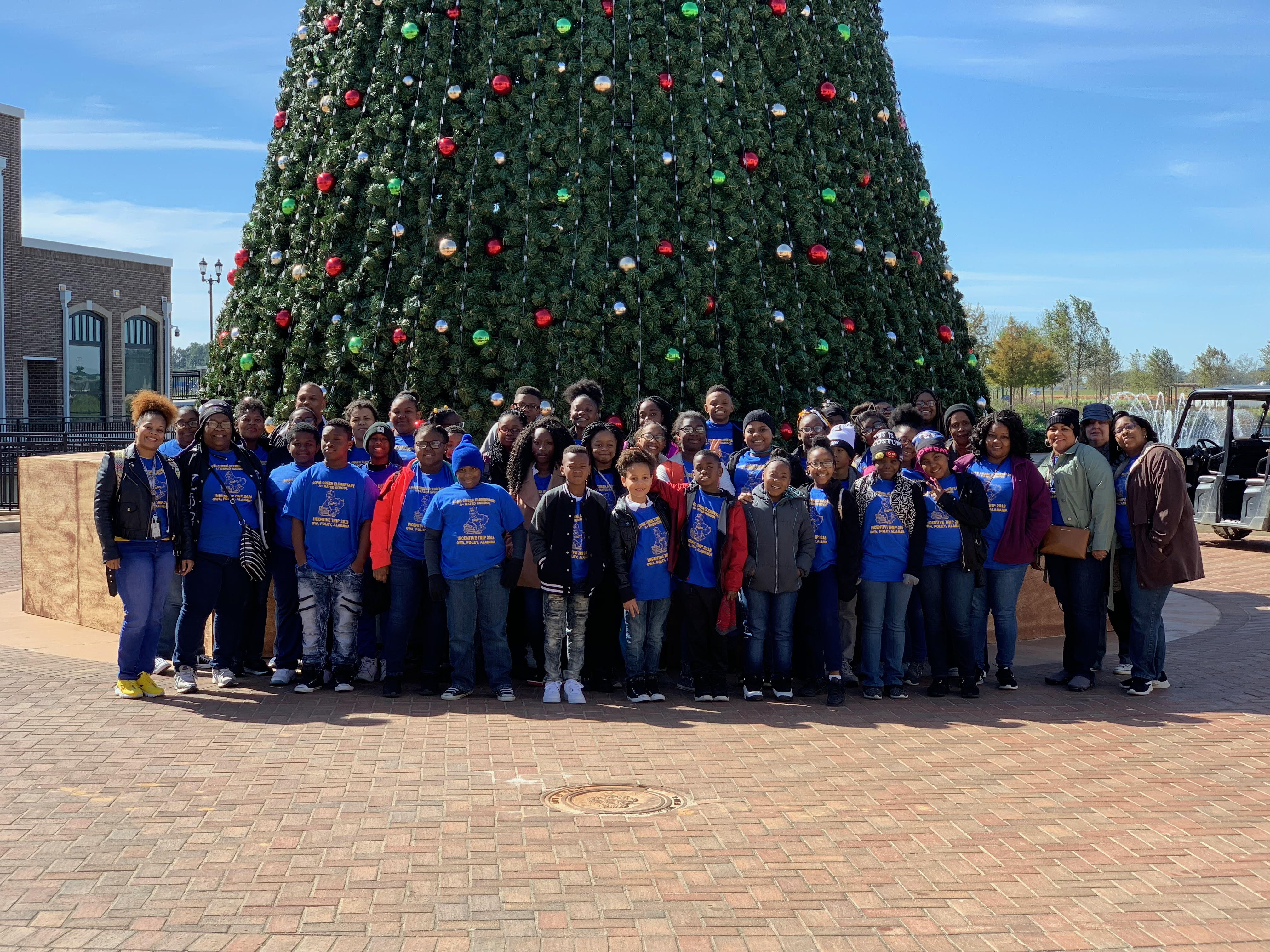 Long Creek Elementary Charters a trip to “The Park at OWA”